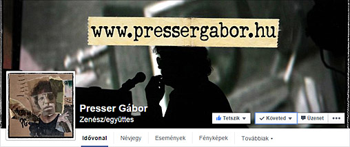 Presser Gbor a Facebookon